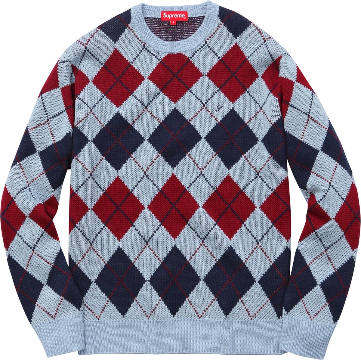 Argyle Crewneck Sweater view 2